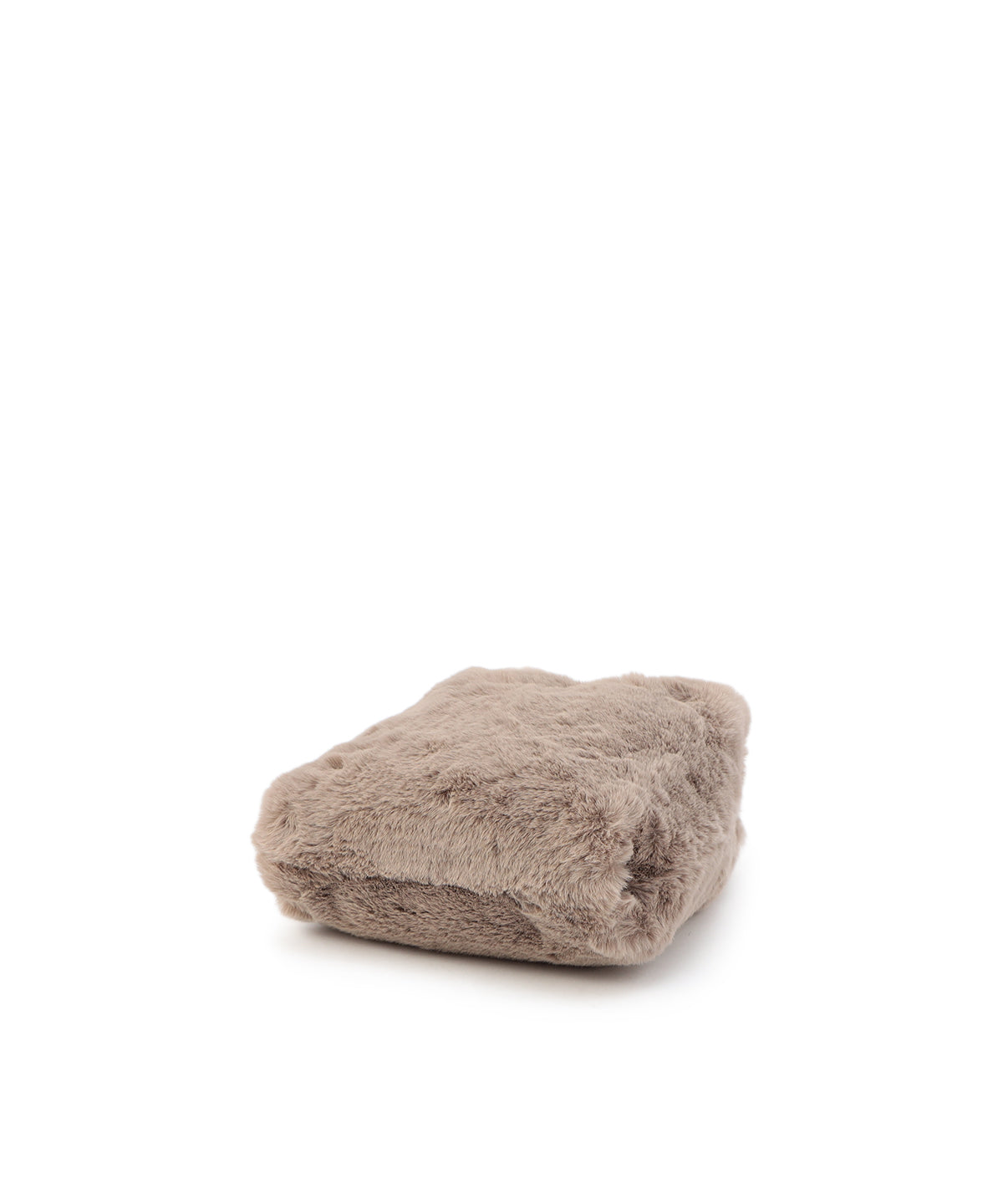 Eco Fur Convenience Bag (Small) BEIGE