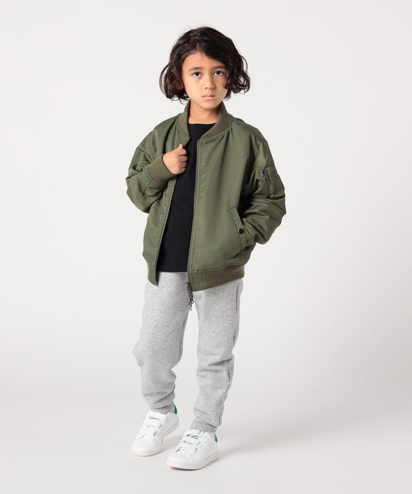 Kids Recycled Reversible MA-1 KHAKI