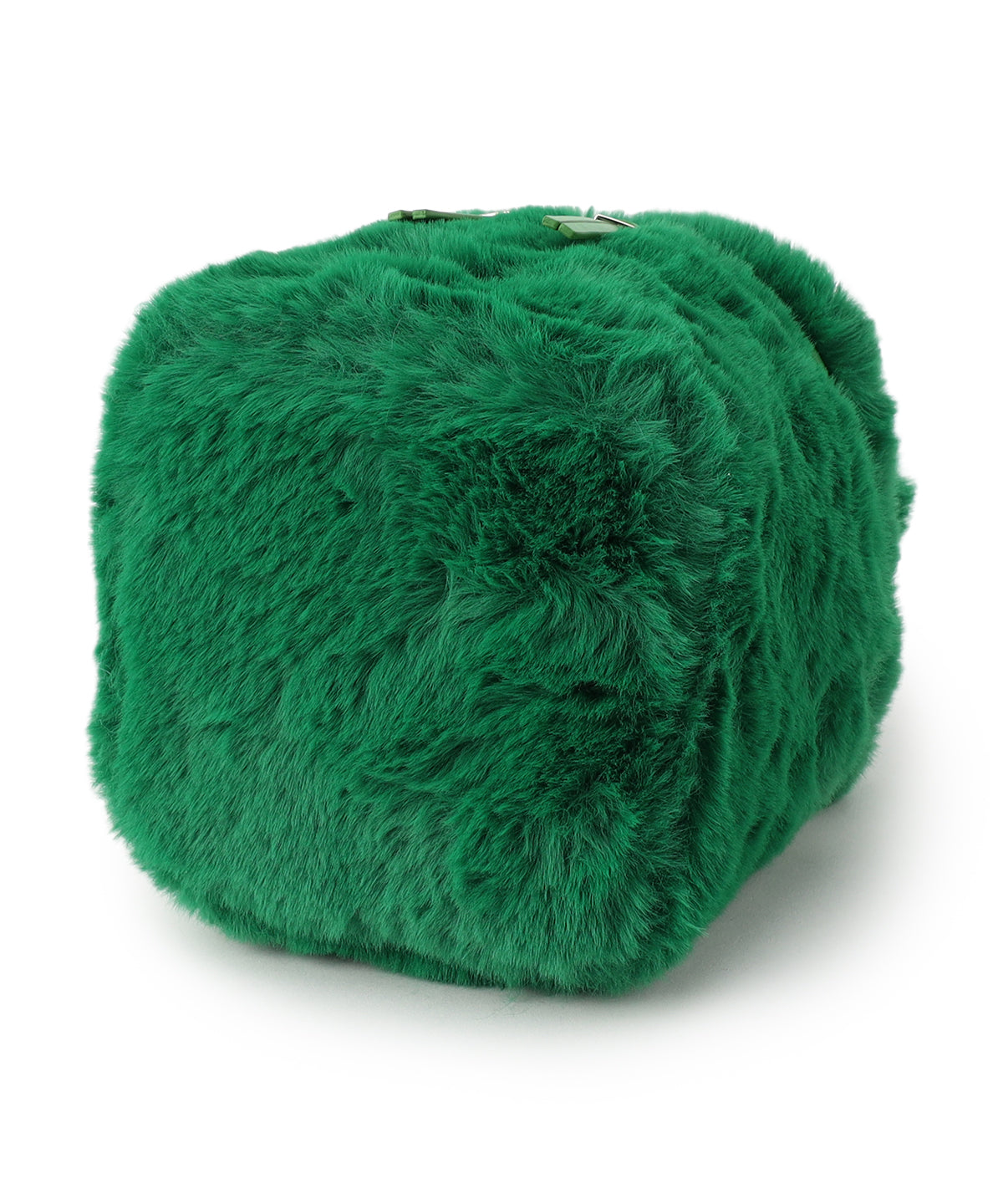 Eco Fur Vanity Bag GREEN