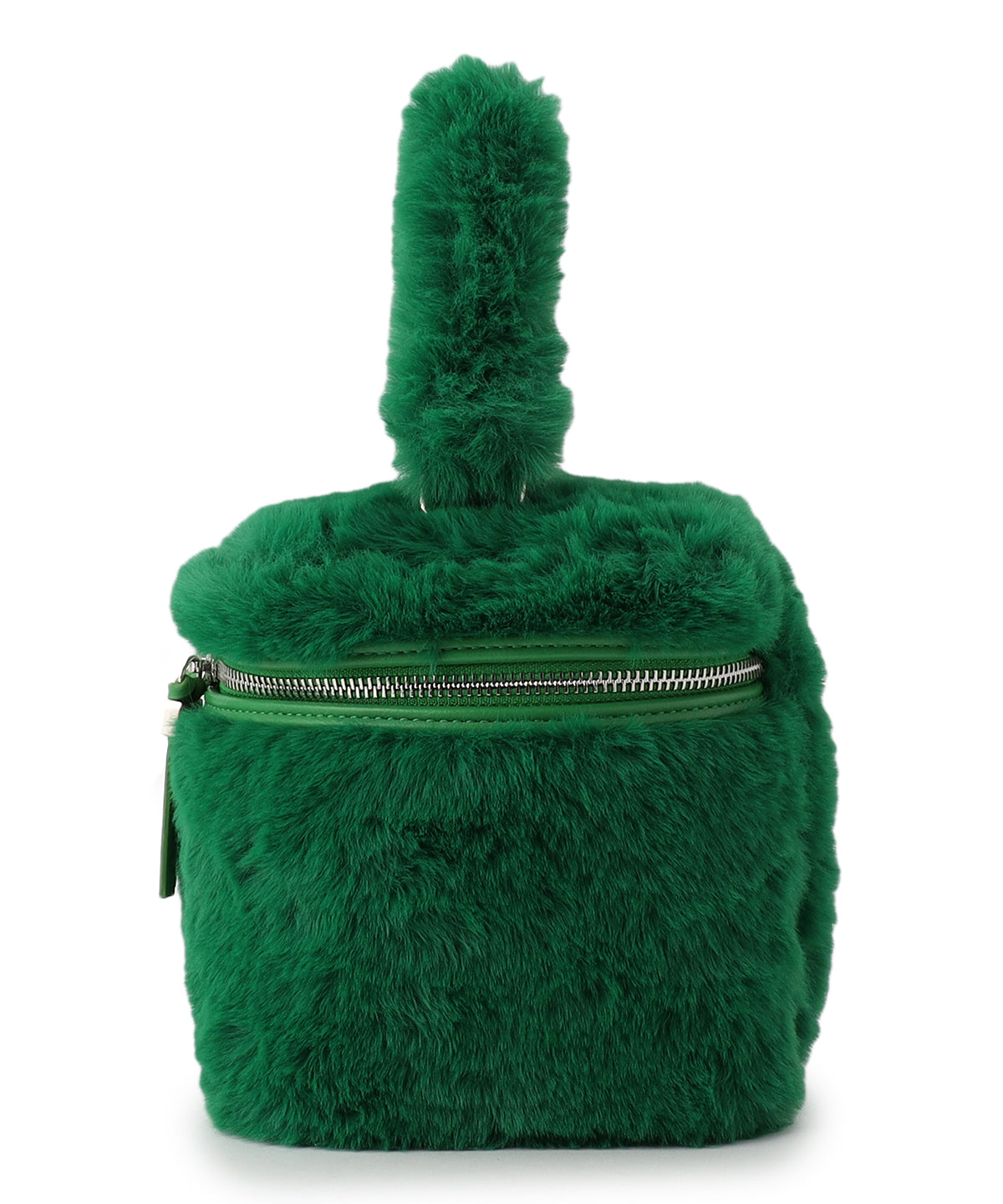 Eco Fur Vanity Bag GREEN