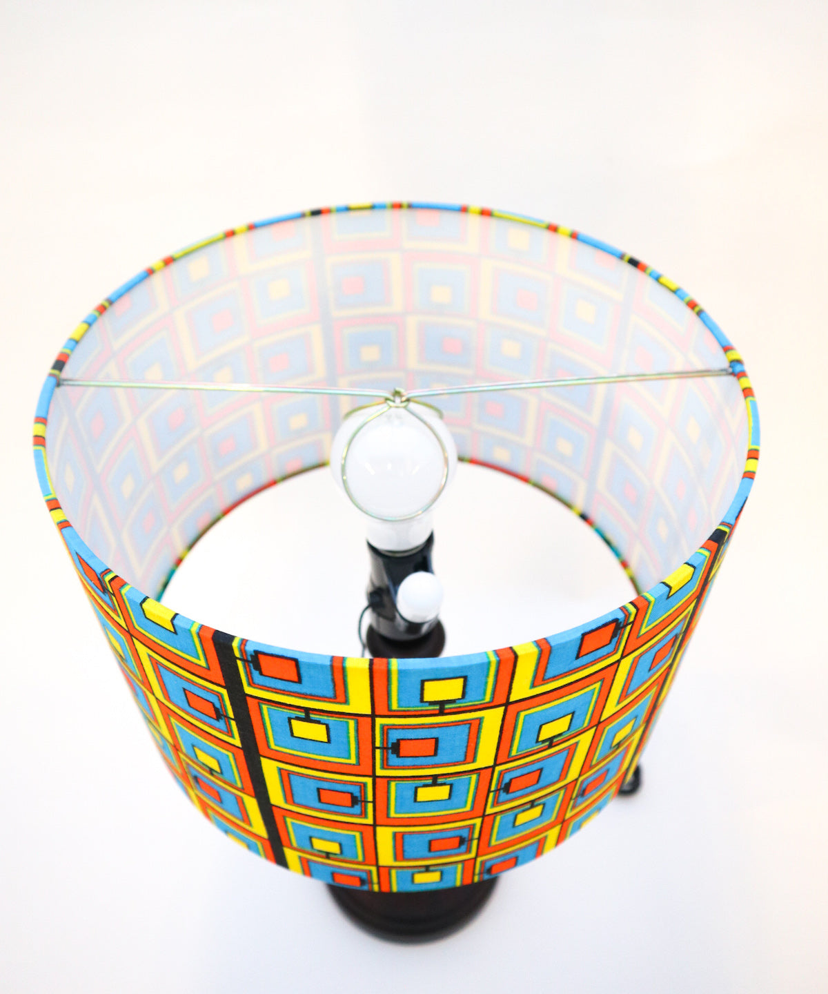 African textile Lamp 106-4