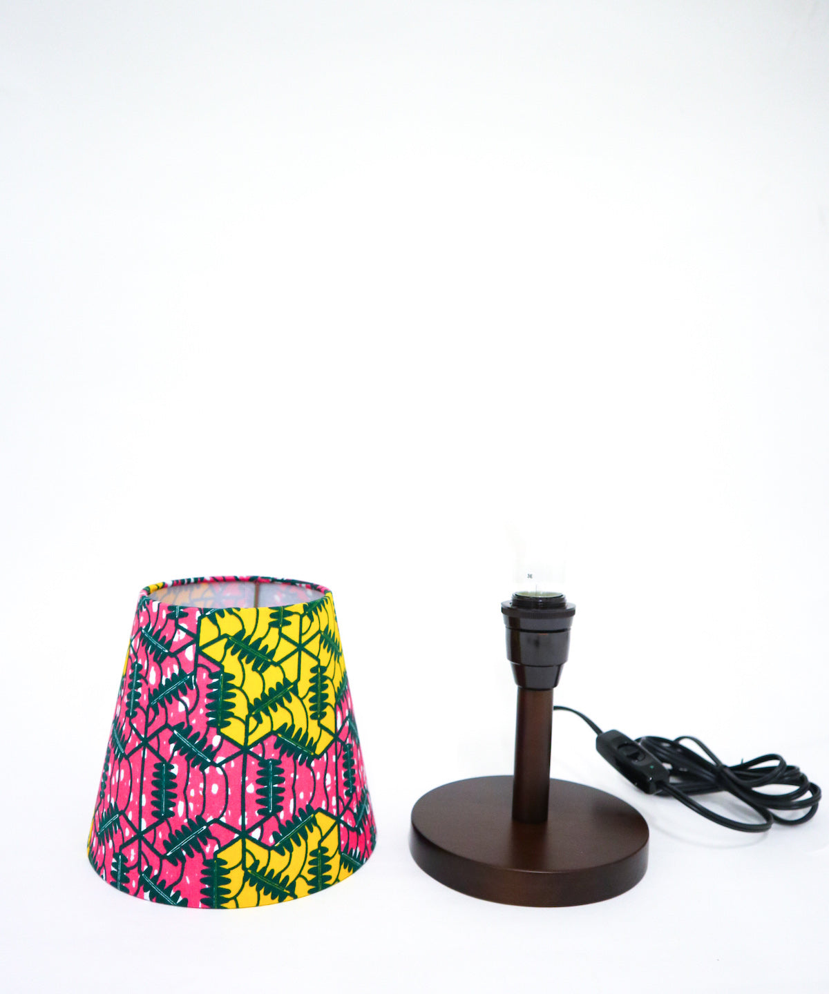 African textile Lamp 107-2