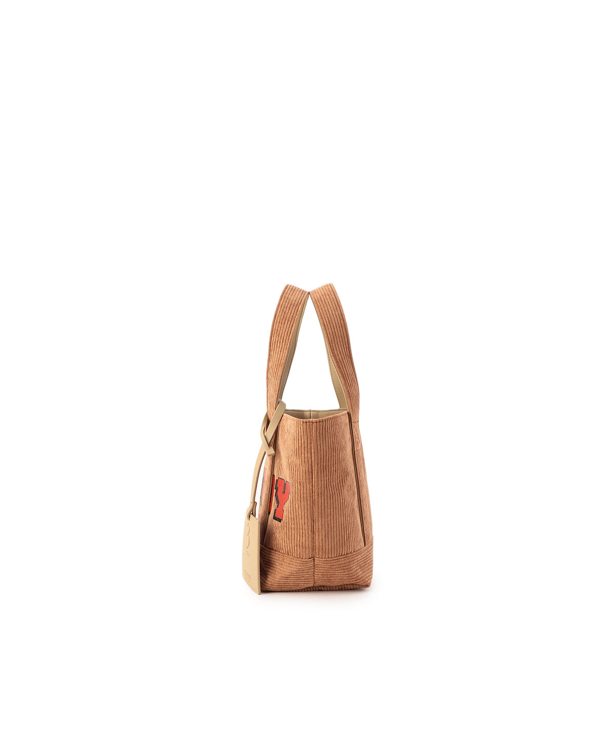 Corduroy Tote Bag (Small) BEIGE