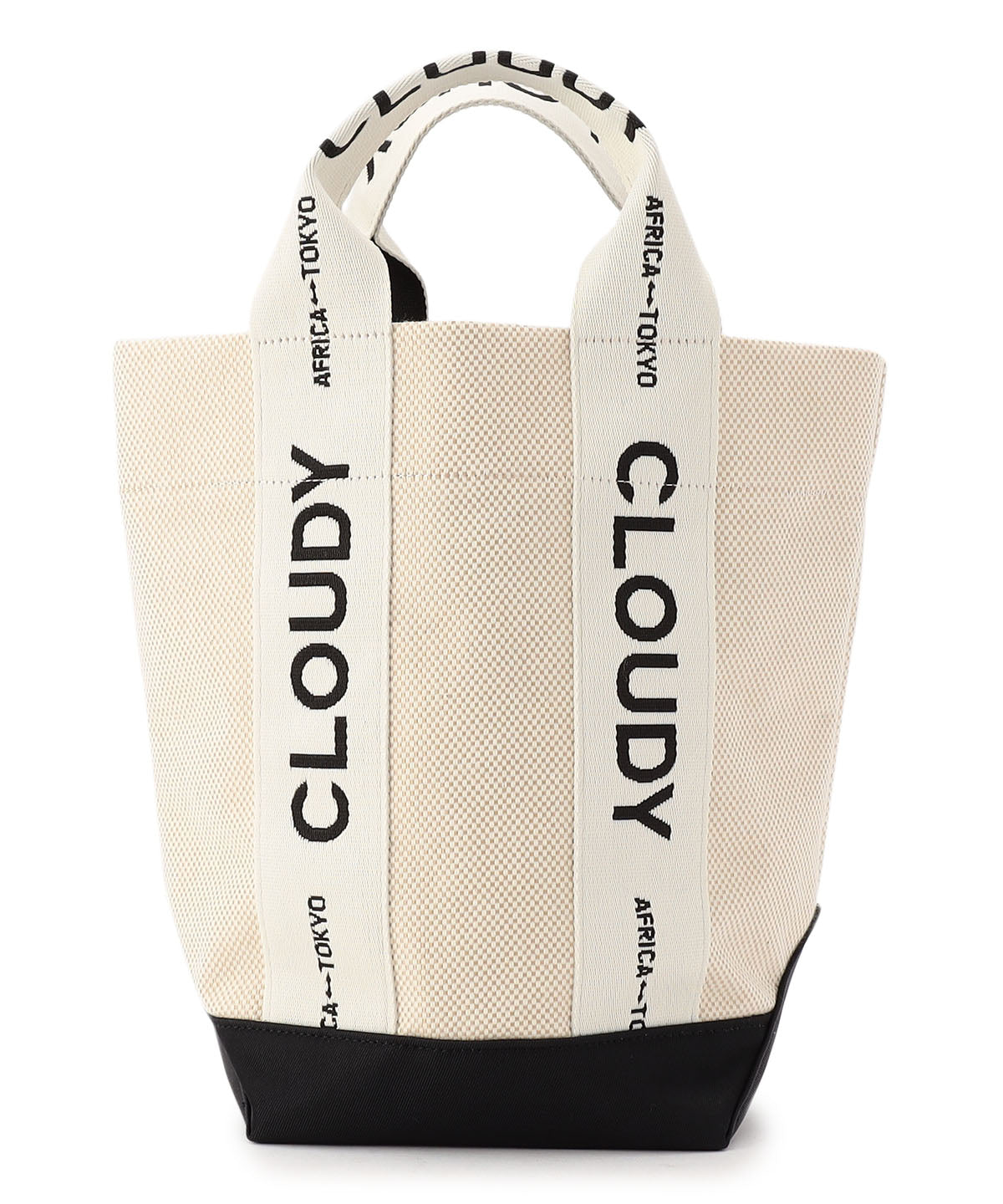 Logo Handle Tote Bag BLACK