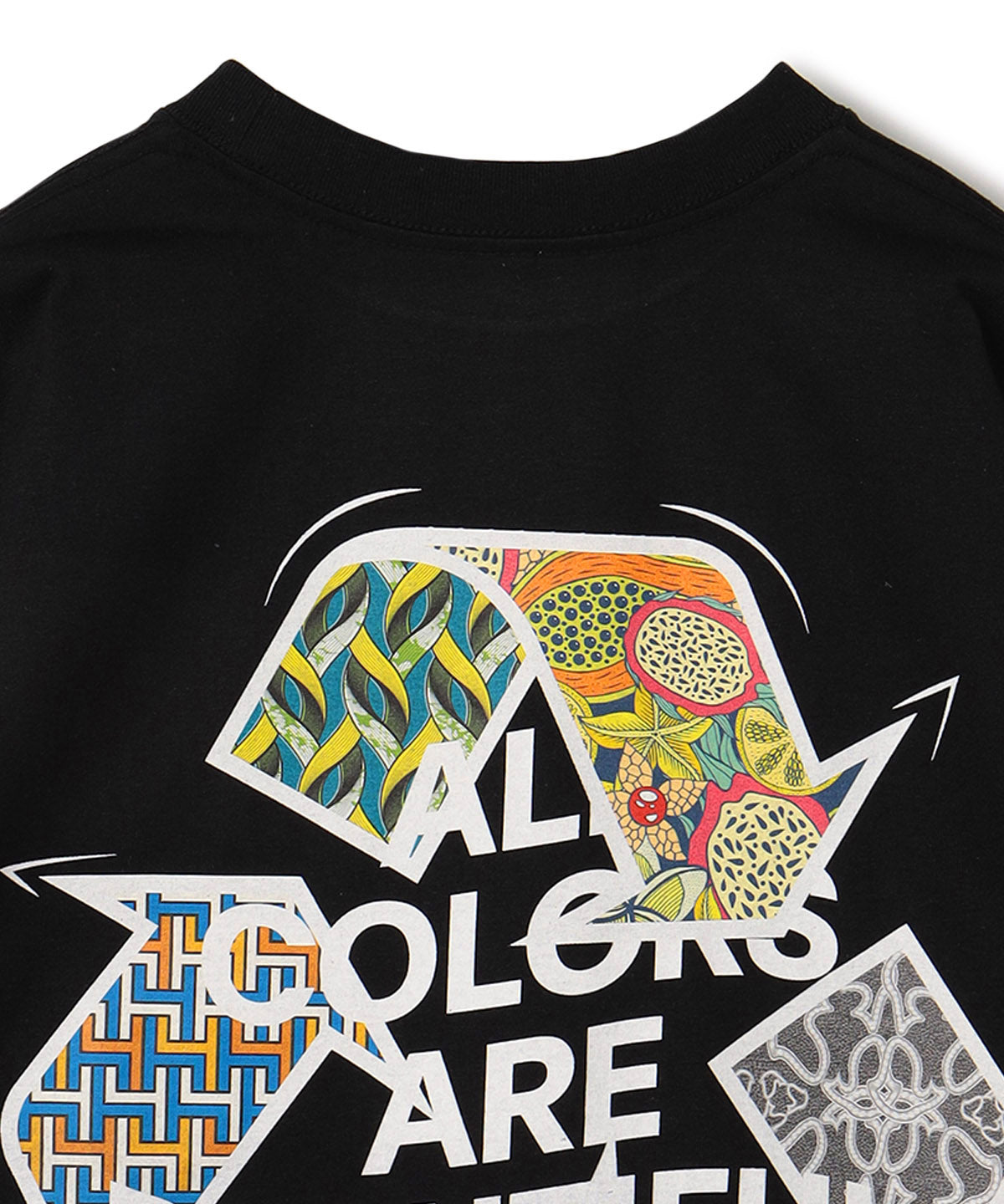 T-shirts Recycle LogoBLACK