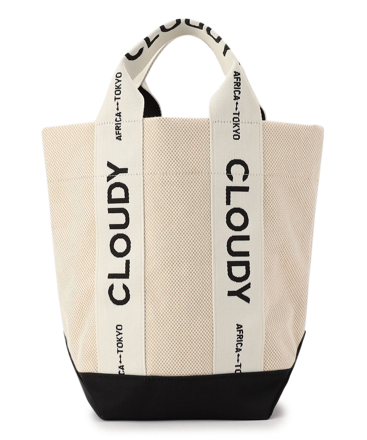 Logo Handle Tote Bag BLACK