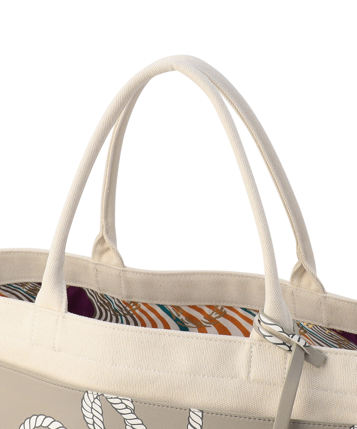 Canvas Tote (Large) ROPE(BEIGE)