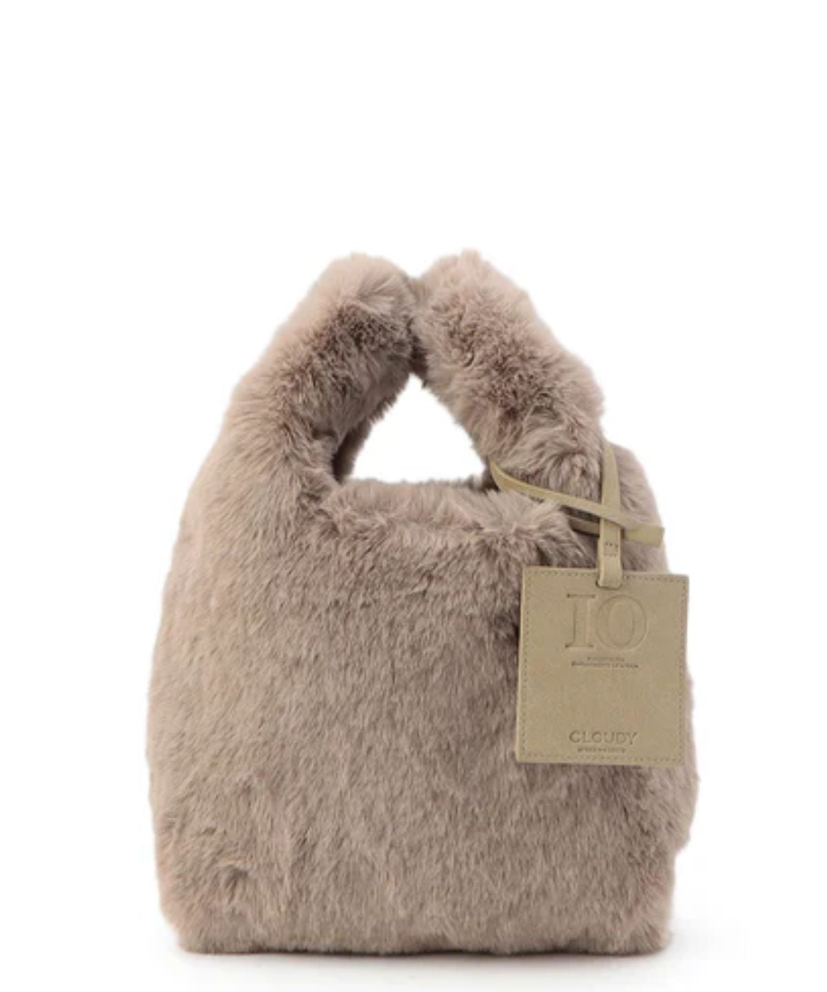 Eco Fur Convenience Bag (Small) BEIGE