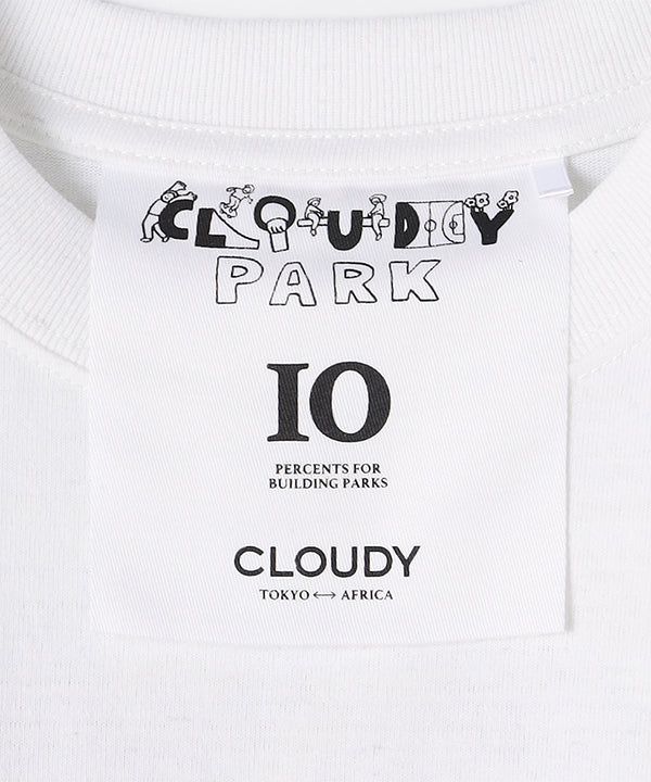 Park T-shirts Back C Print WHITE