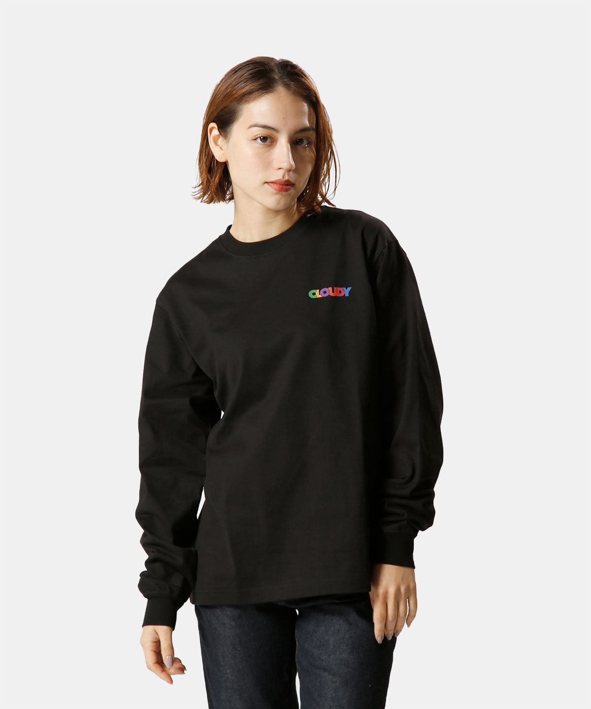 Lunch Long T-shirts DISTANCE BLACK