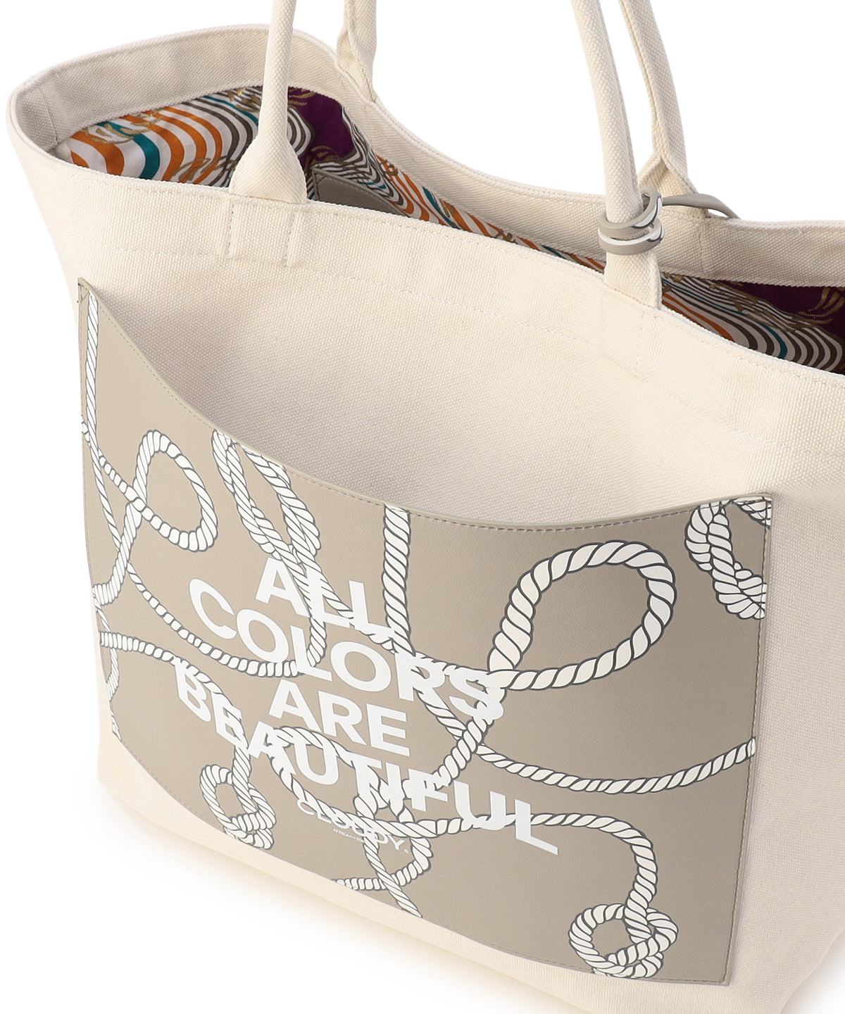 Canvas Tote (Large) ROPE(BEIGE)