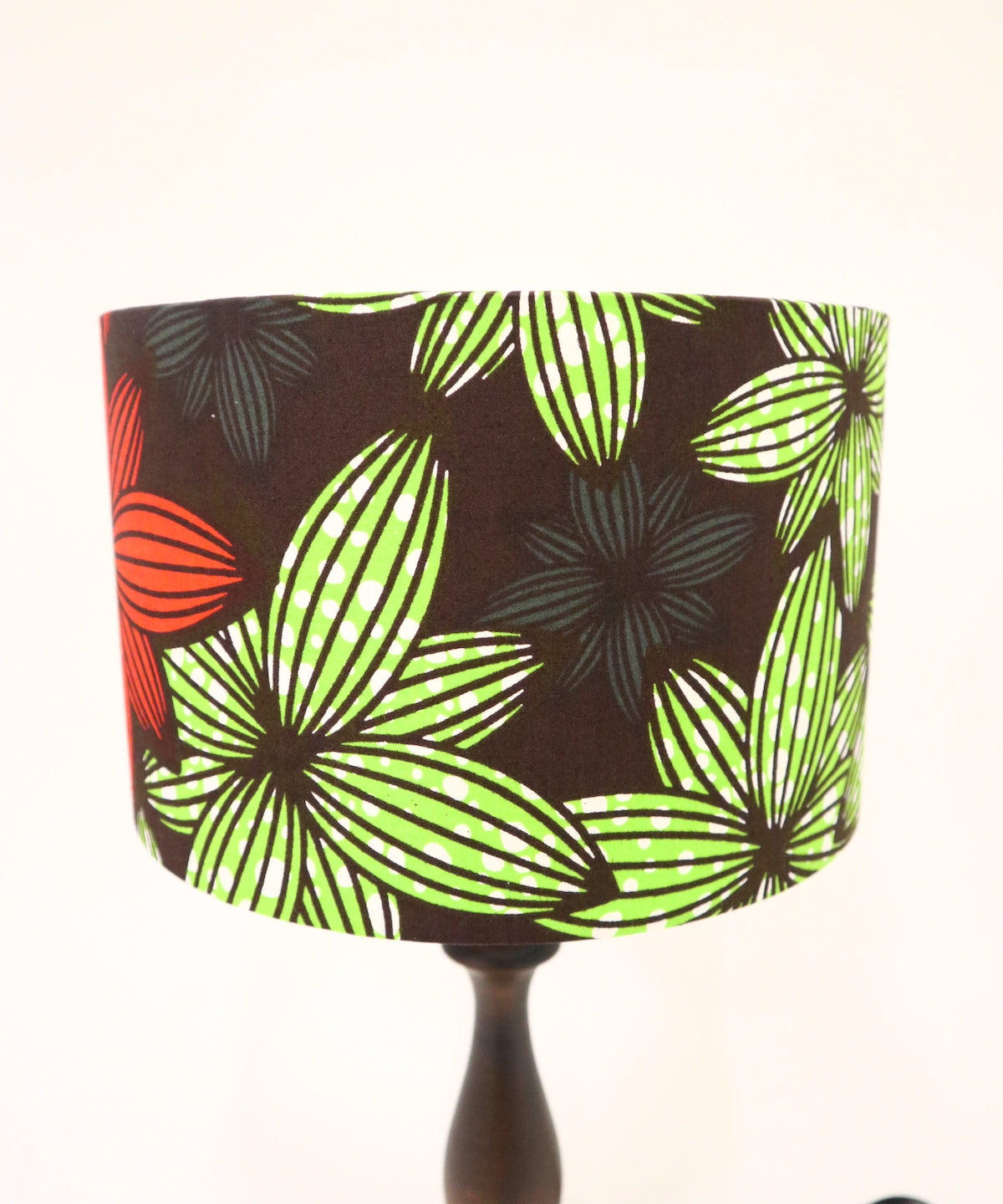 【予約：9月中旬〜下旬発送予定】African textile lamp 102-4