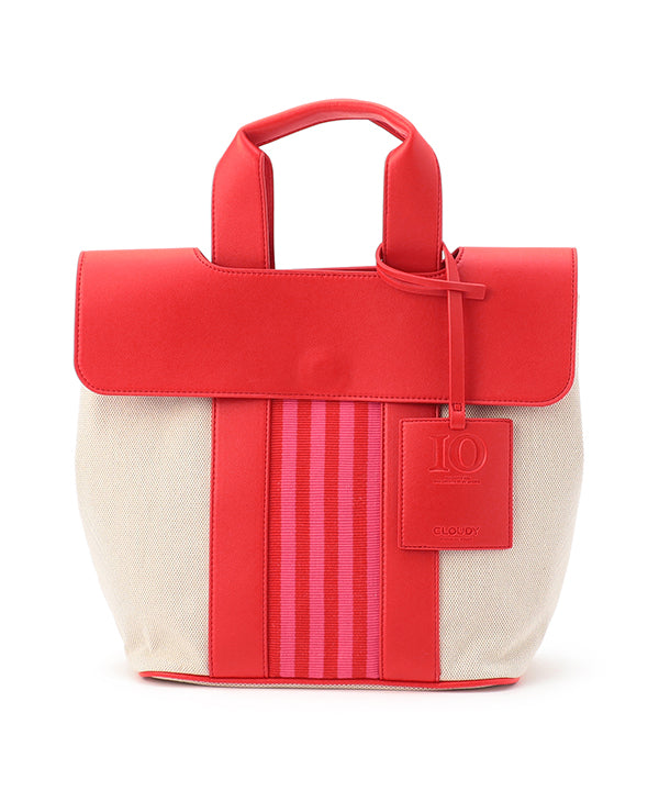Two Tone Kente Bag (Medium) RED