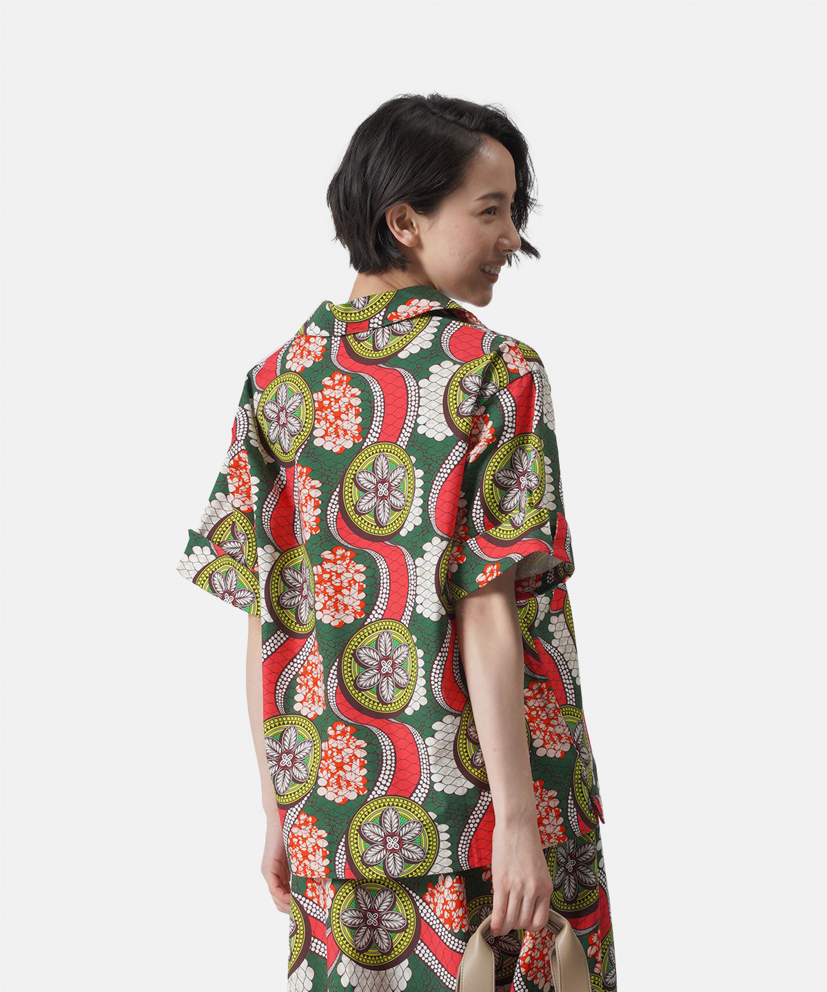 Pullover African Fabric Shirts GREEN