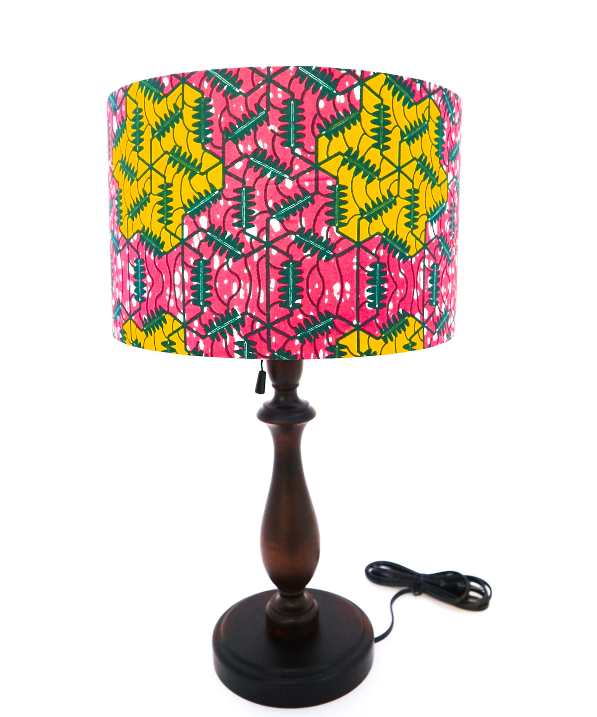 African textile Lamp 107-4