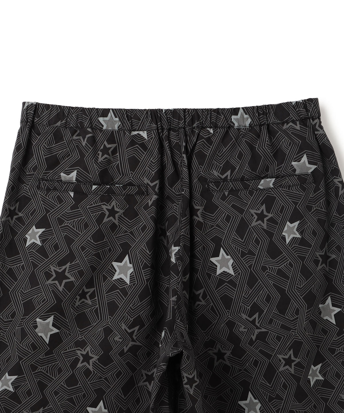 African Textile Shorts GRAY