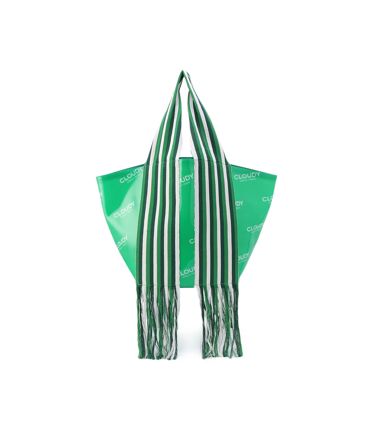 EVA × Kente Bag (Large) GREEN