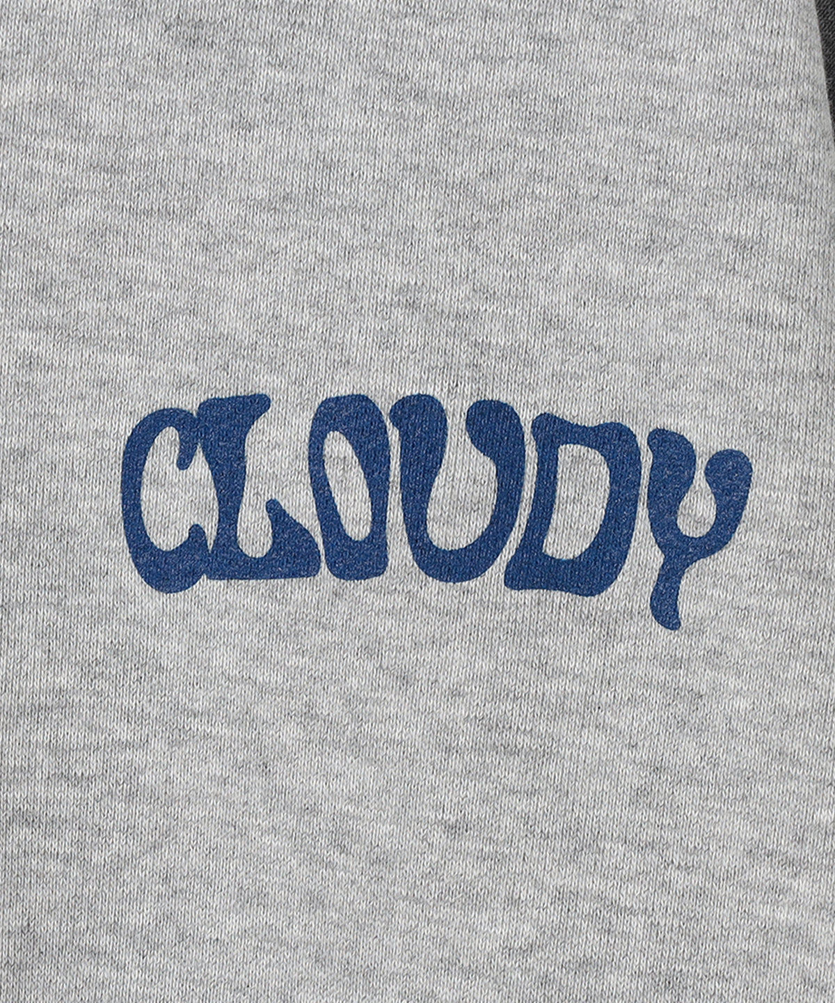 スウェットパーカー CLOUDY FARM グレー