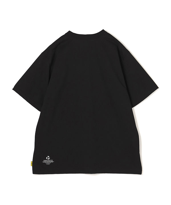 Park T-shirts Embroidery Petals BLACK