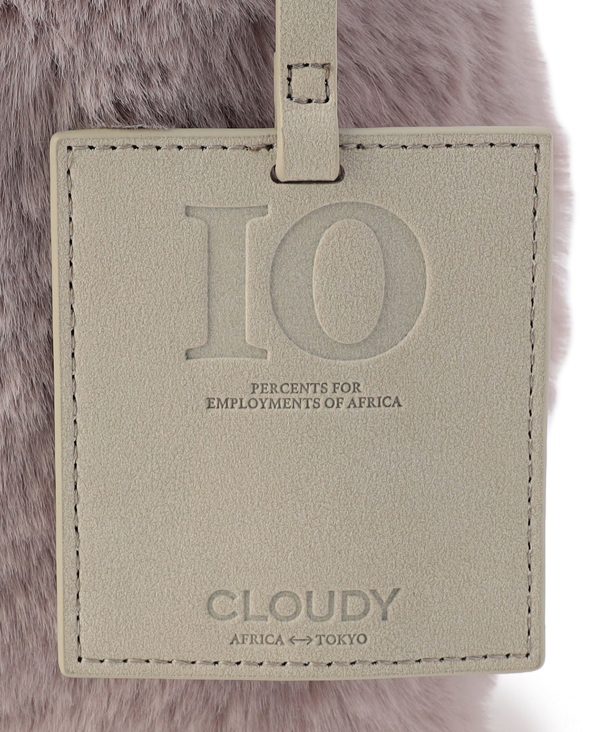 Eco Fur Convenience Bag (Small) GRAY