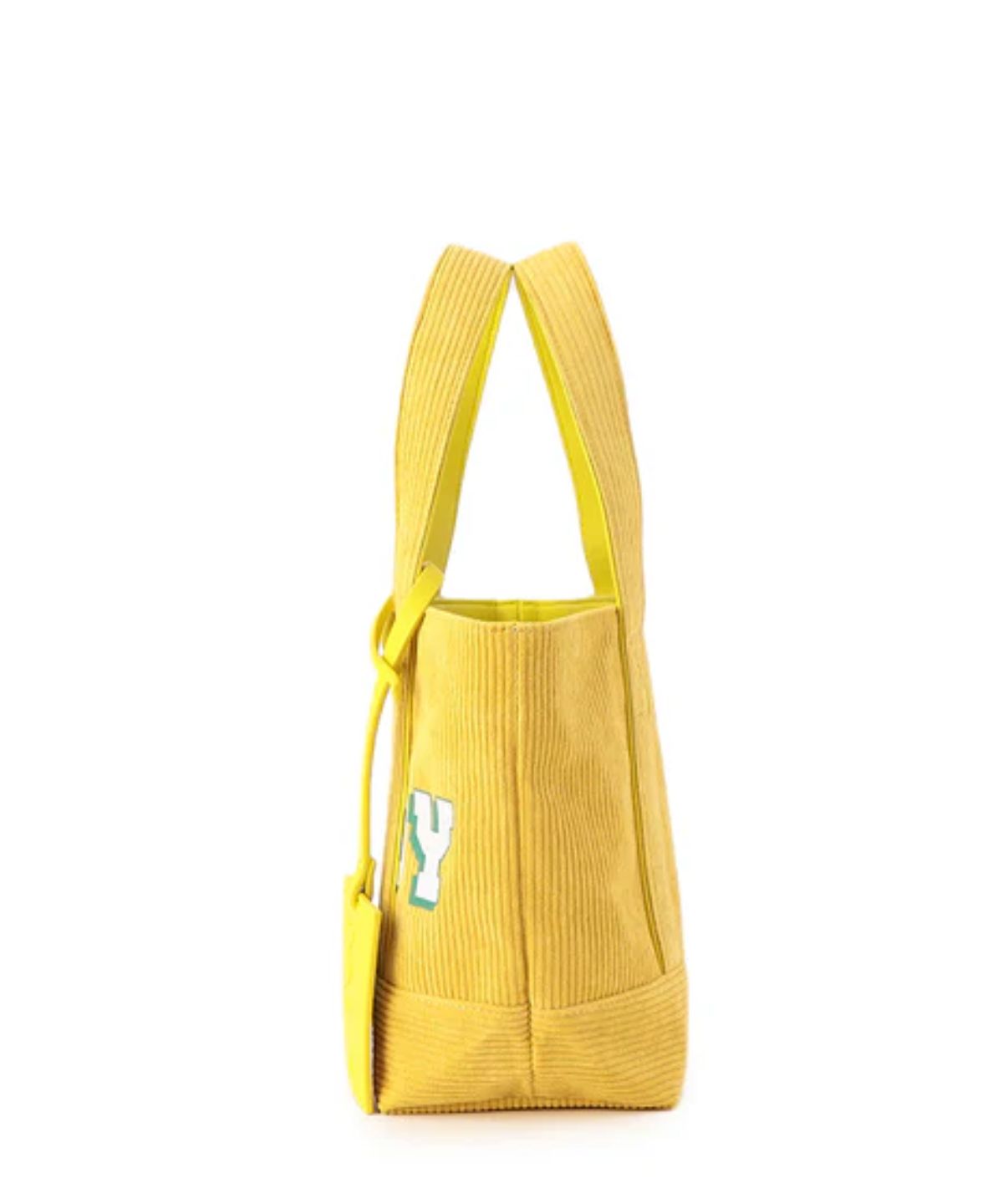 Corduroy Tote Bag (Small) YELLOW