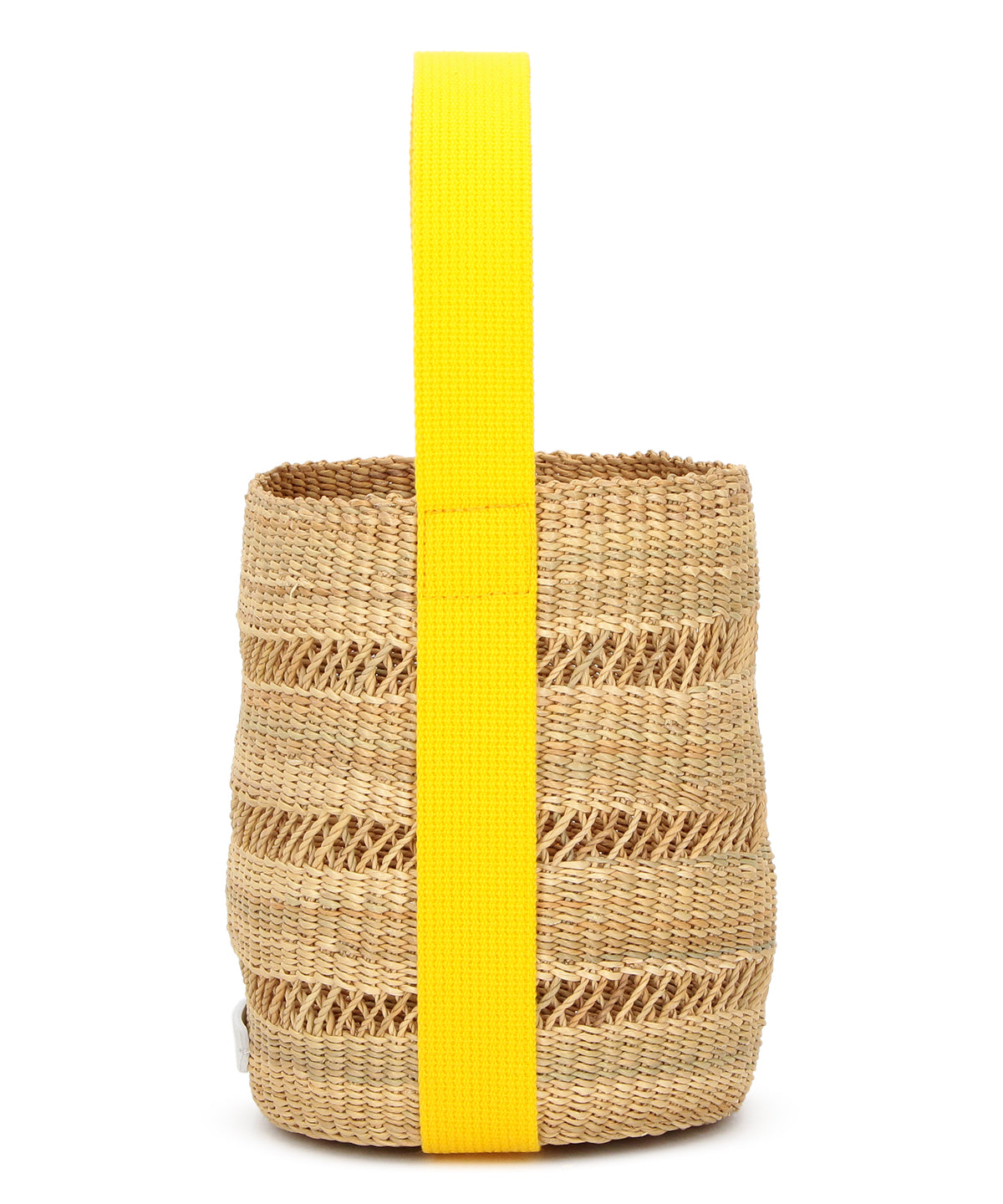 Mesh Tube Basket YELLOW