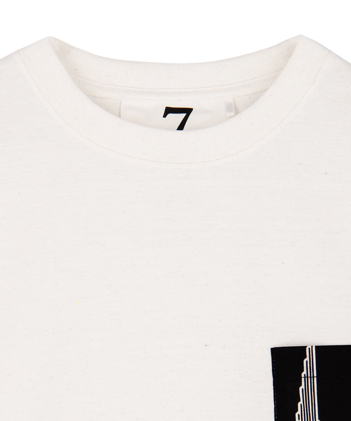 Long Sleeve Pocket T-SHIRTS 101 WHITE