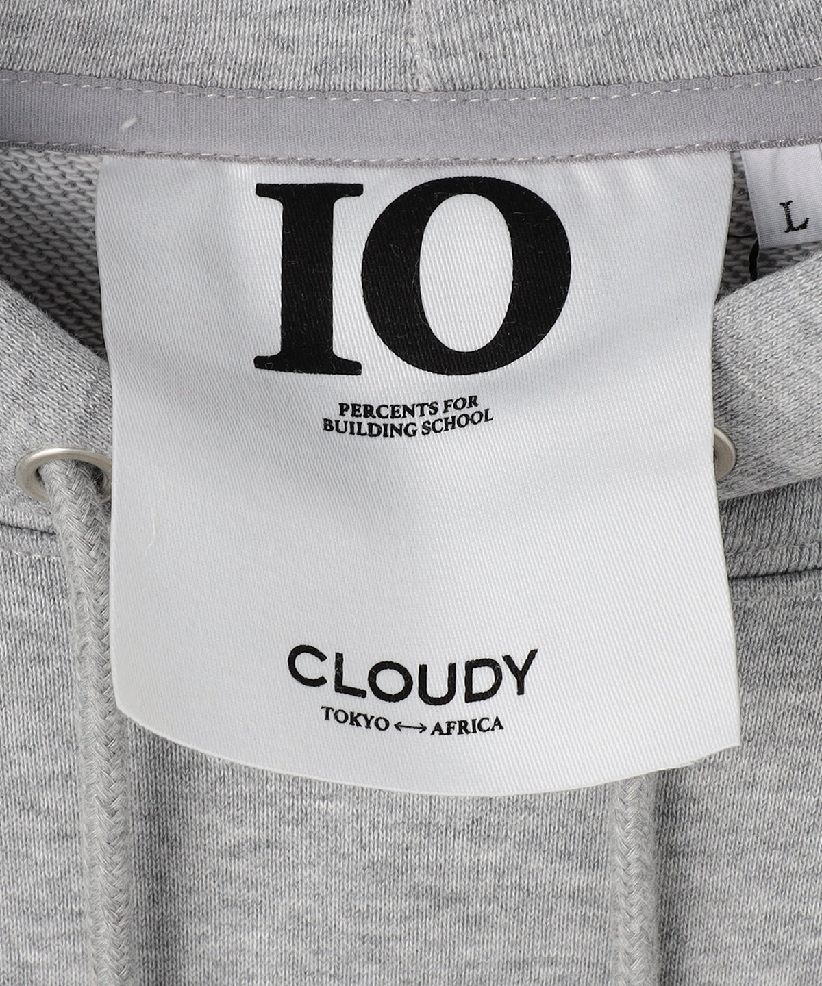 Sweat Parka CLOUDY FARM GRAY