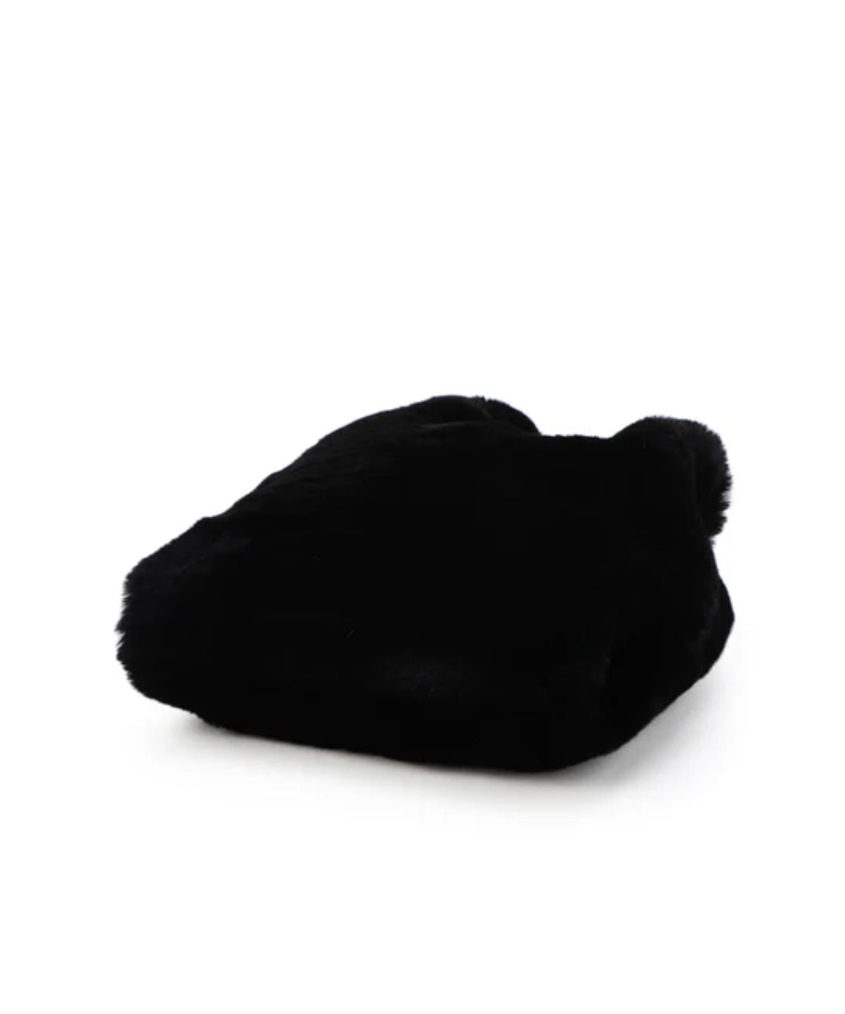 Eco Fur Convenience Bag (Small) BLACK