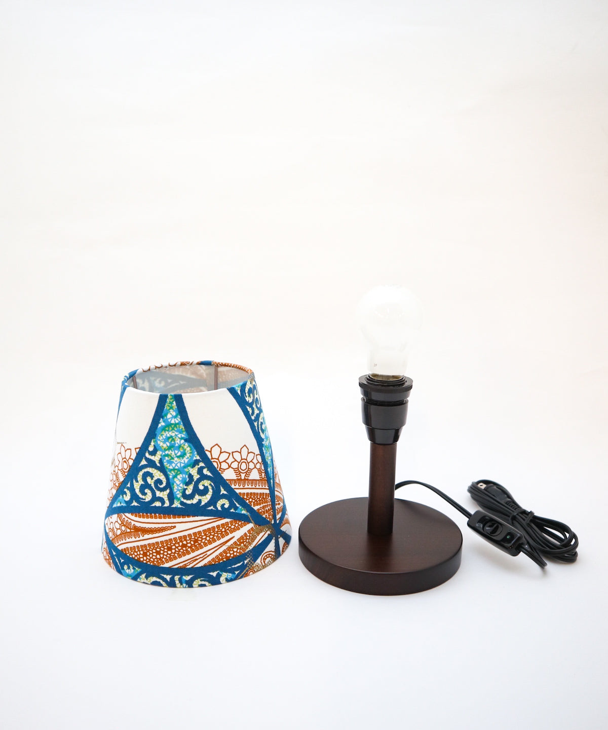 African textile Lamp 103-2