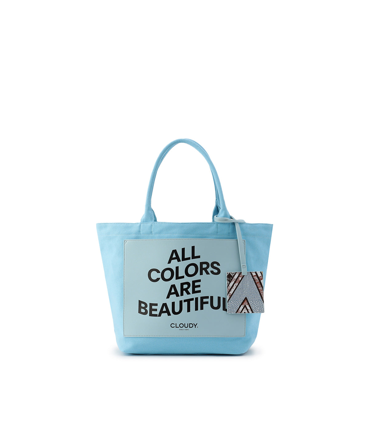 Colored Canvas Tote (Medium) SAX | バッグ | CLOUDY公式通販サイト