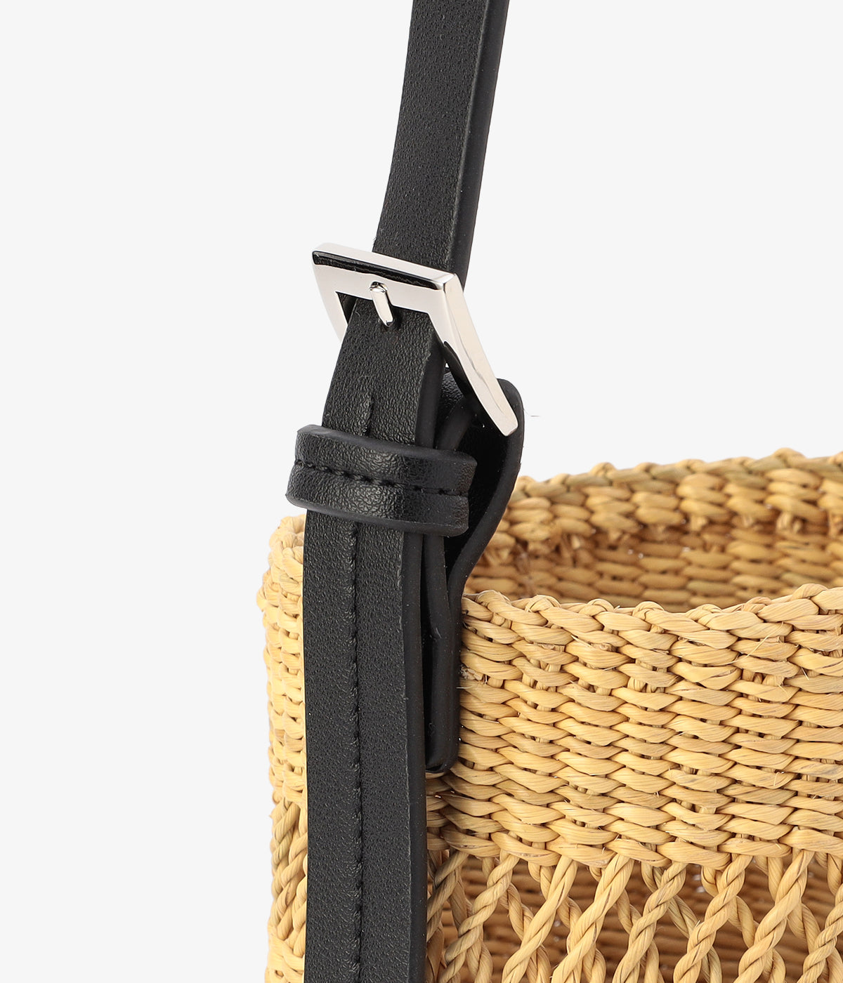 Mesh Shoulder Basket BLACK