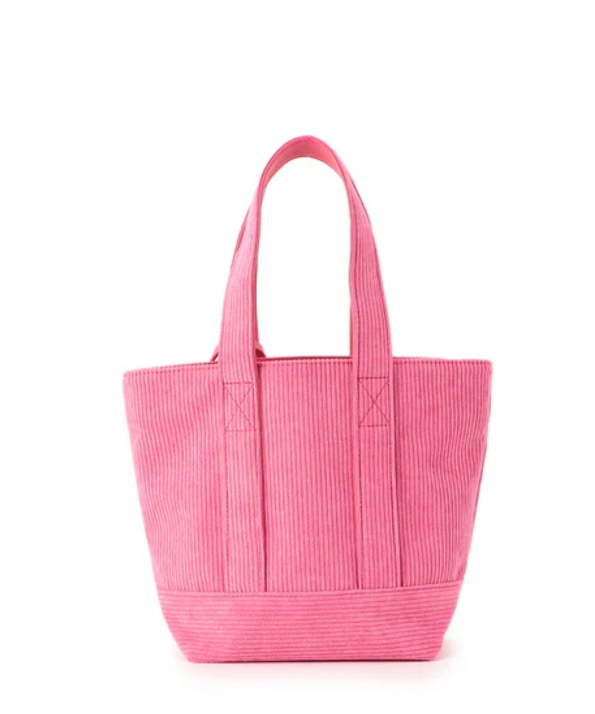 Corduroy Tote Bag (Small) PINK