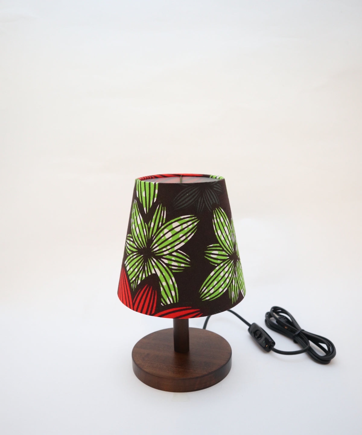 【予約：9月中旬〜下旬発送予定】African textile lamp 102-2