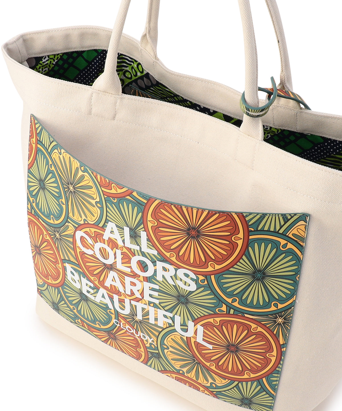 Canvas Tote (Large) FRUIT FOWER