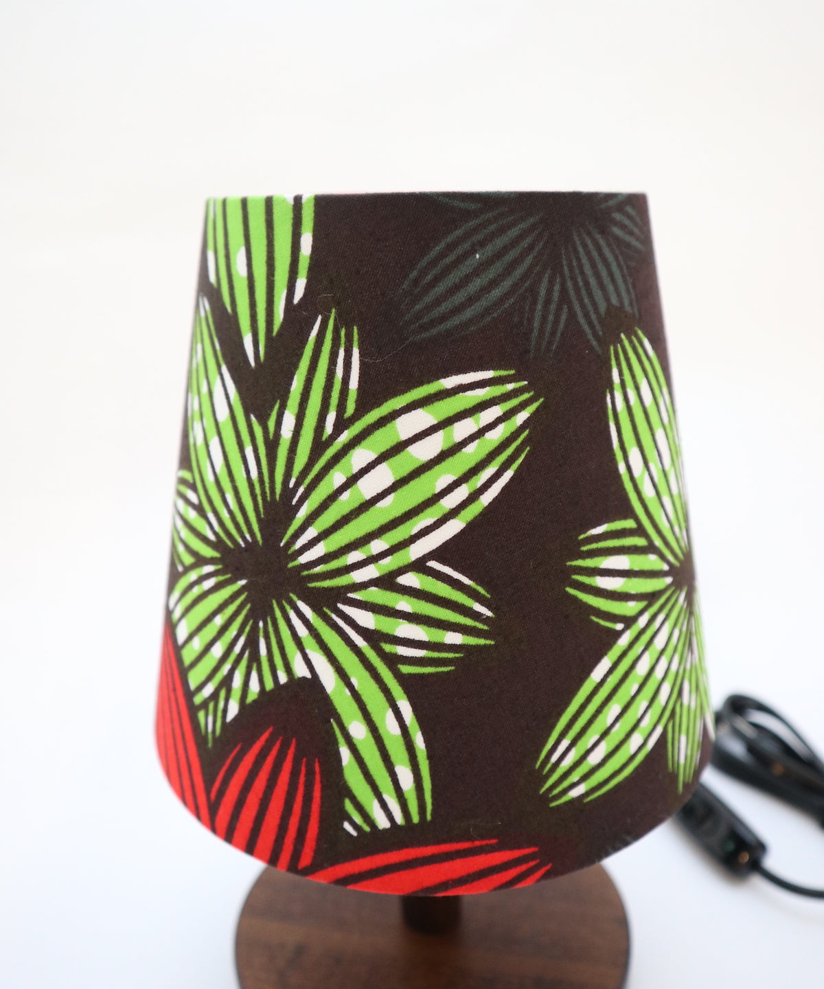 【予約：9月中旬〜下旬発送予定】African textile lamp 102-2