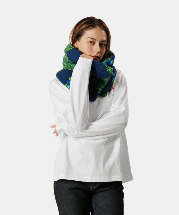 Recycled Reversible SNOOD NAVY