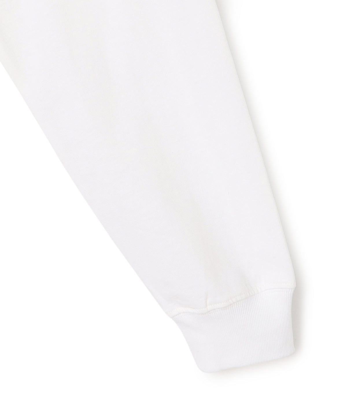 Long Sleeve T-Shirts Recycle Logo WHITE