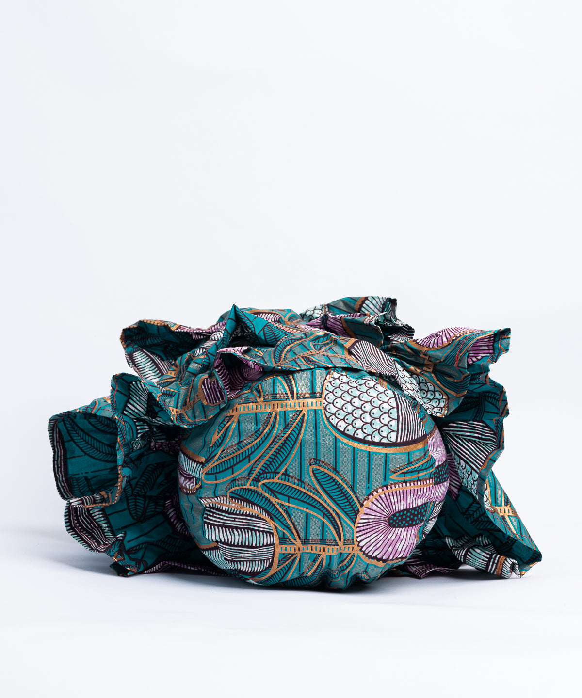 Kitenge Frill Shoulder Bag 071