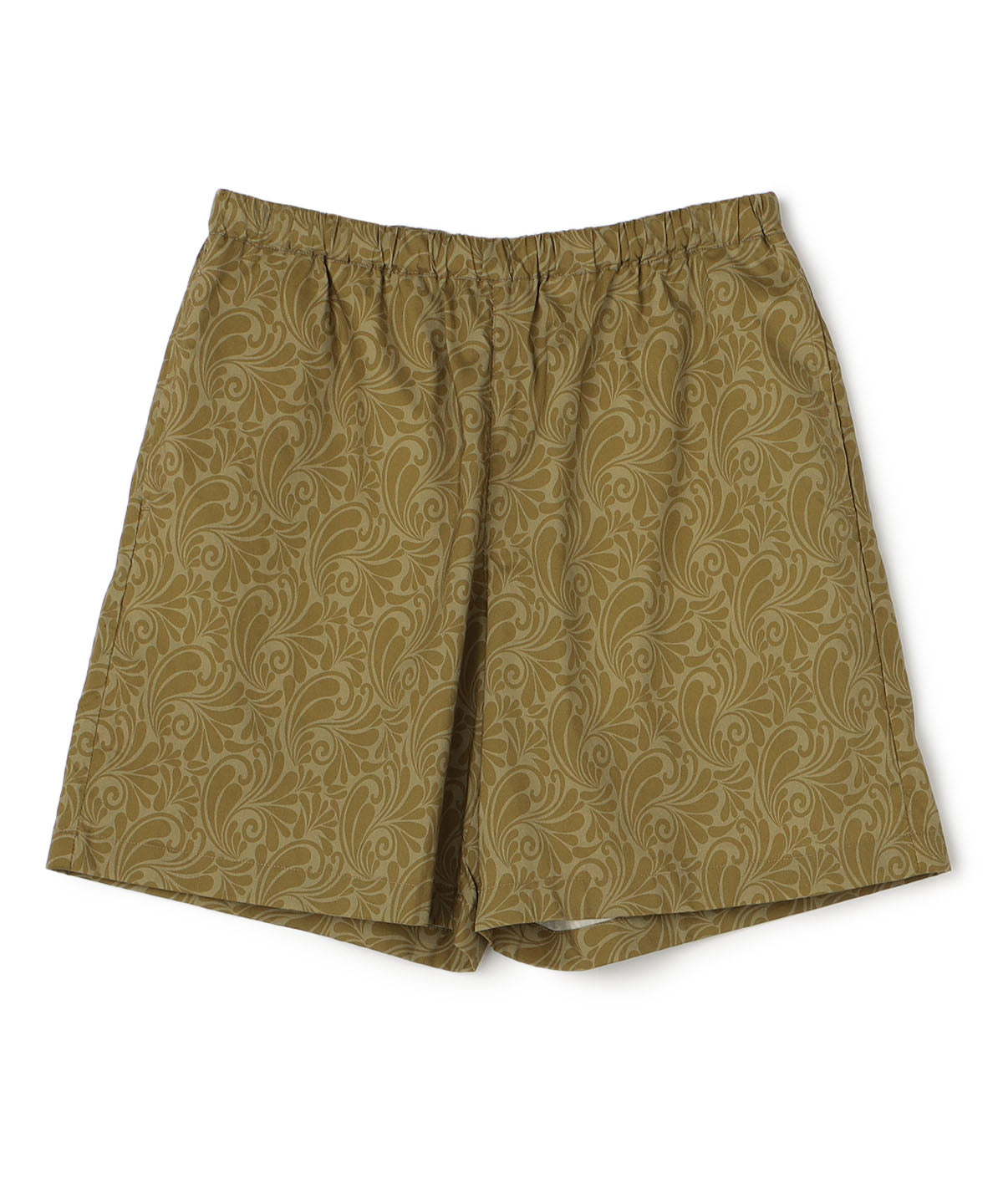 African Textile shorts  BROWN