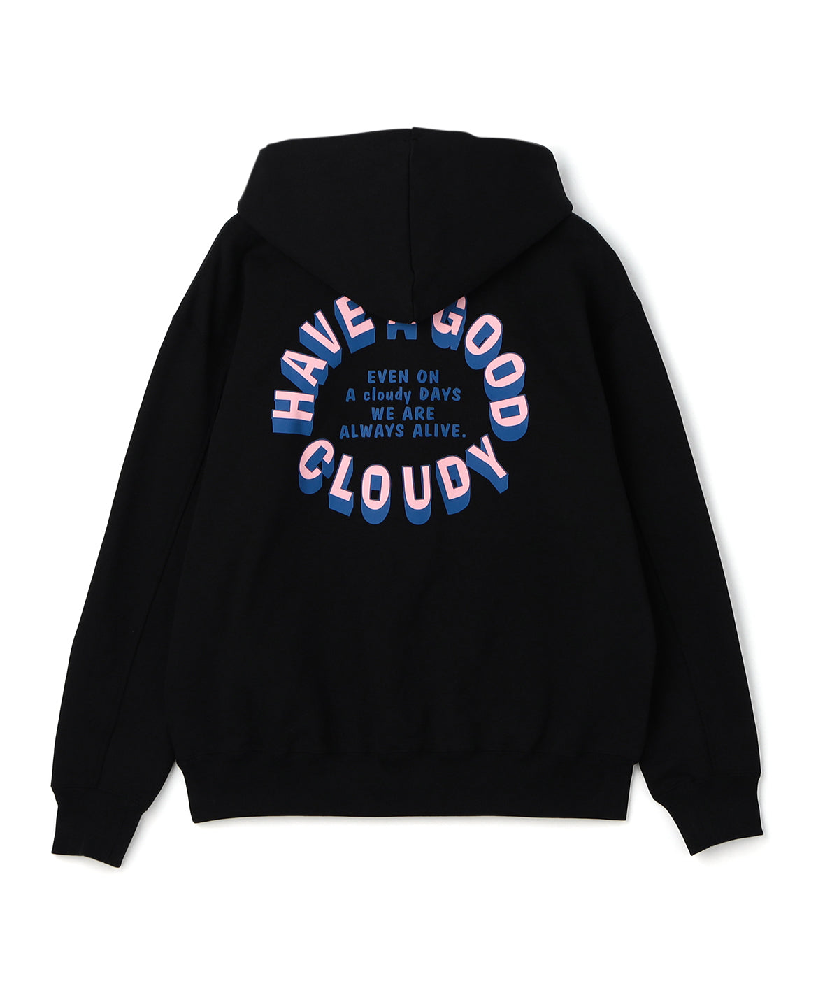 Sweat Parka Have A Good CLOUDY BLACK