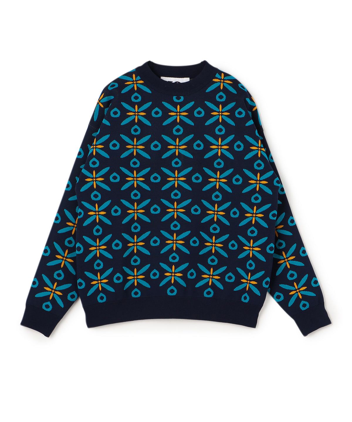 usedTHREE FACE Star knit Sweater ネイビー