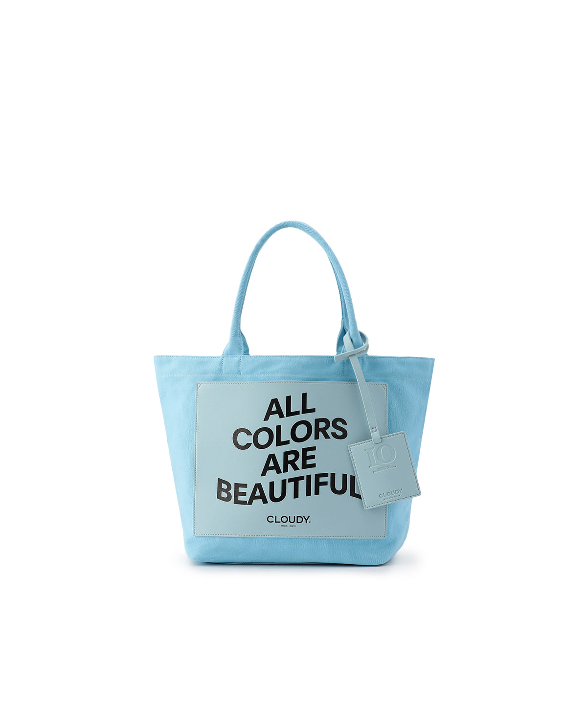 Colored Canvas Tote (Medium) SAX | バッグ | CLOUDY公式通販