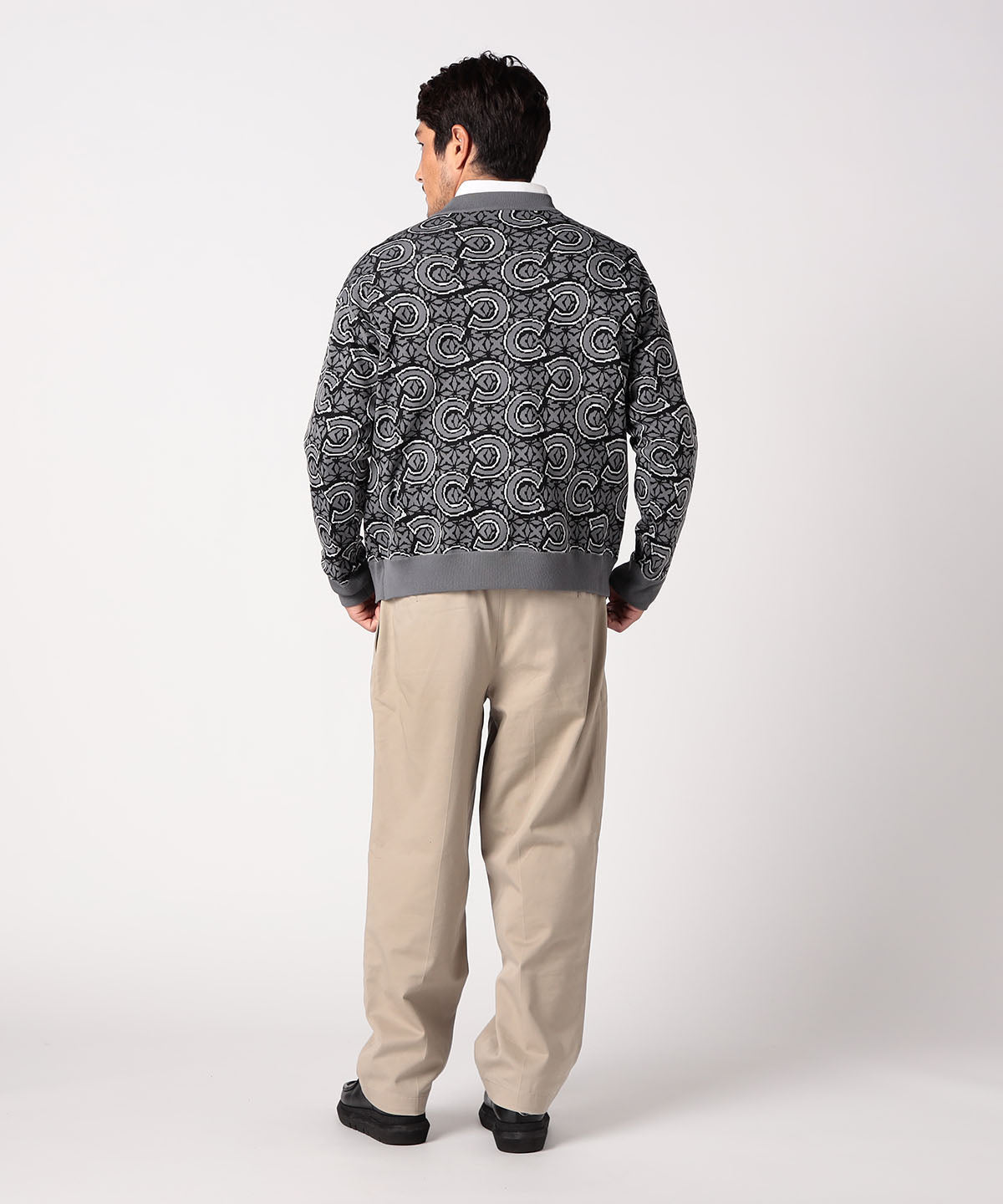 Knit Sweater GRAY | Tops | CLOUDY official mail order site