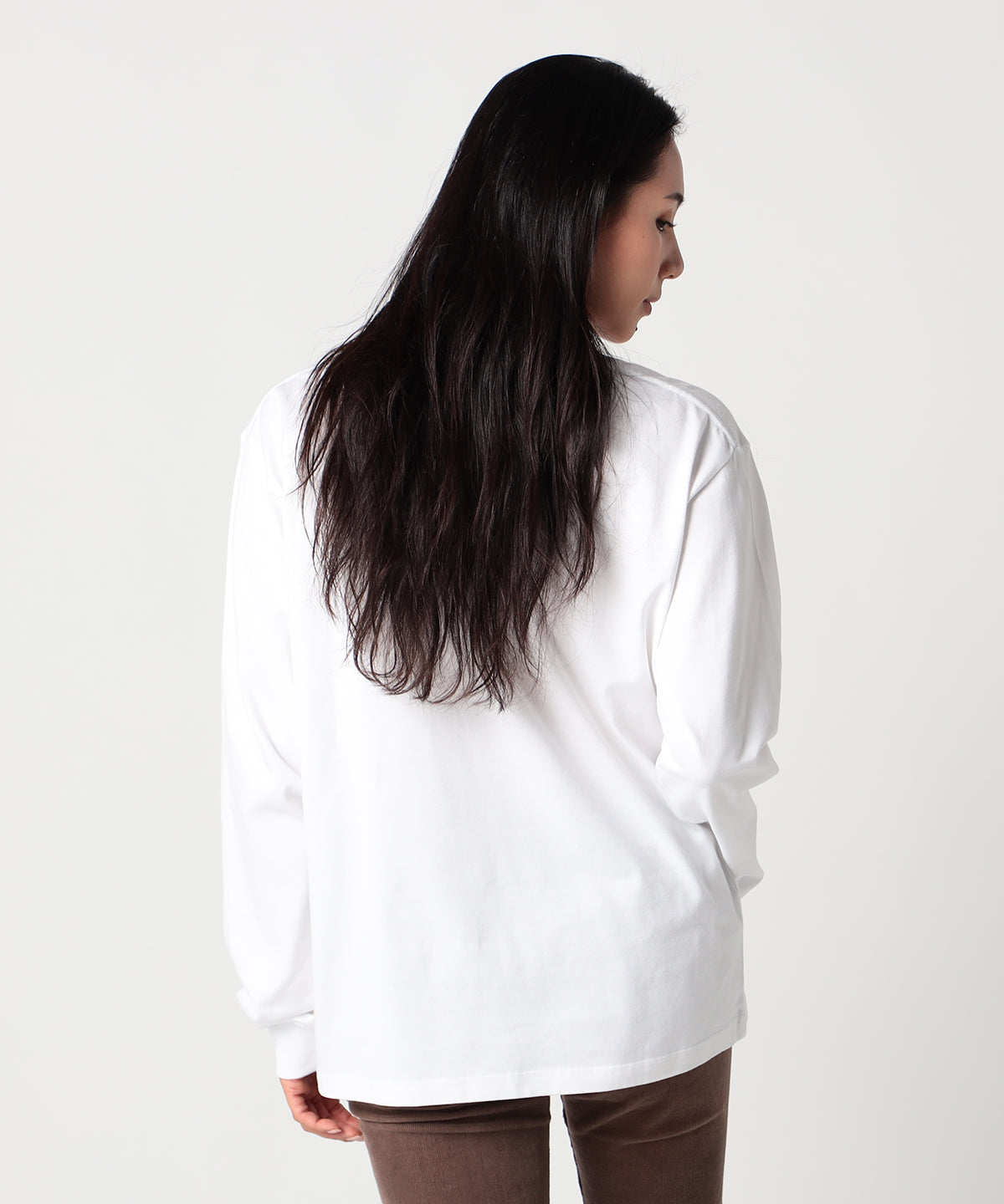 Long Sleeve T-Shirts BEAUTY AND COOL WHITE