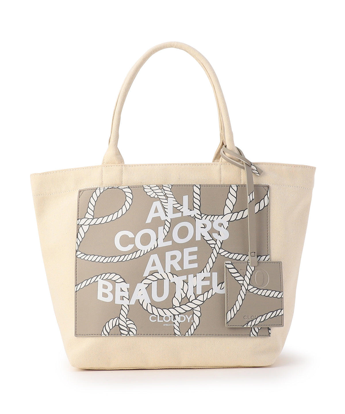 Canvas Tote (Medium) ROPE(BEIGE)