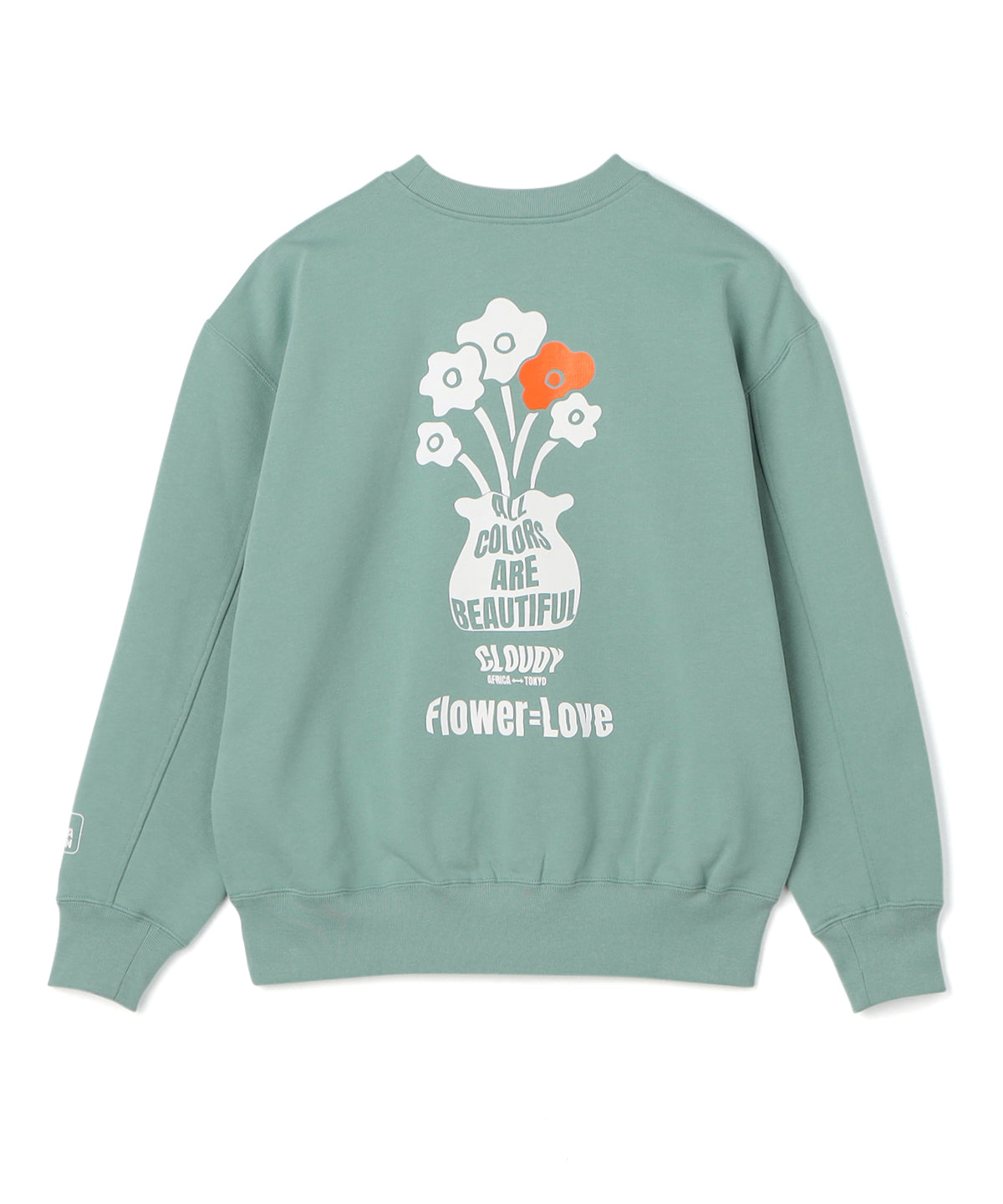 Sweat Shirts All Colors Are Beautiful ICE GREEN