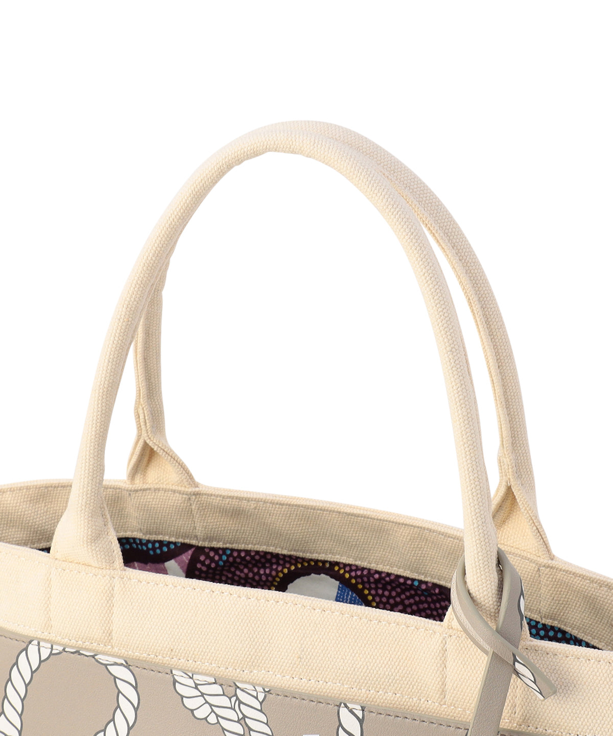 Canvas Tote (Medium) ROPE(BEIGE)