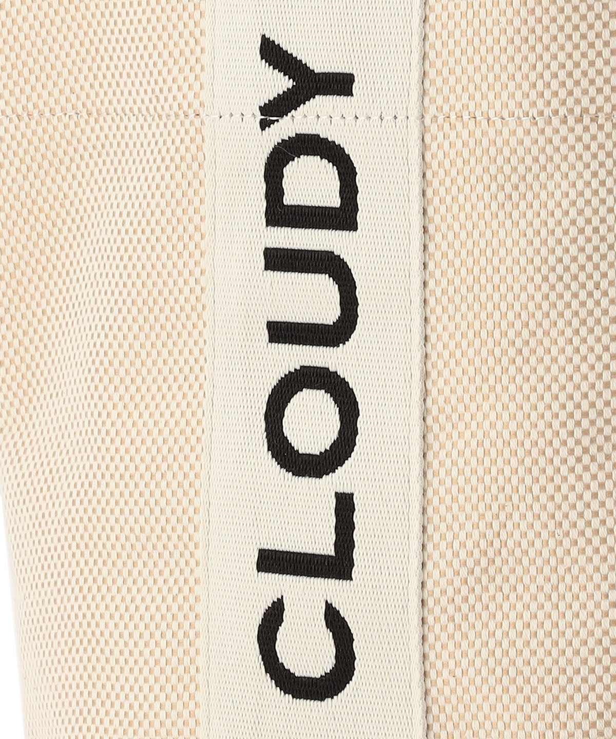 Logo Handle Tote Bag BEIGE