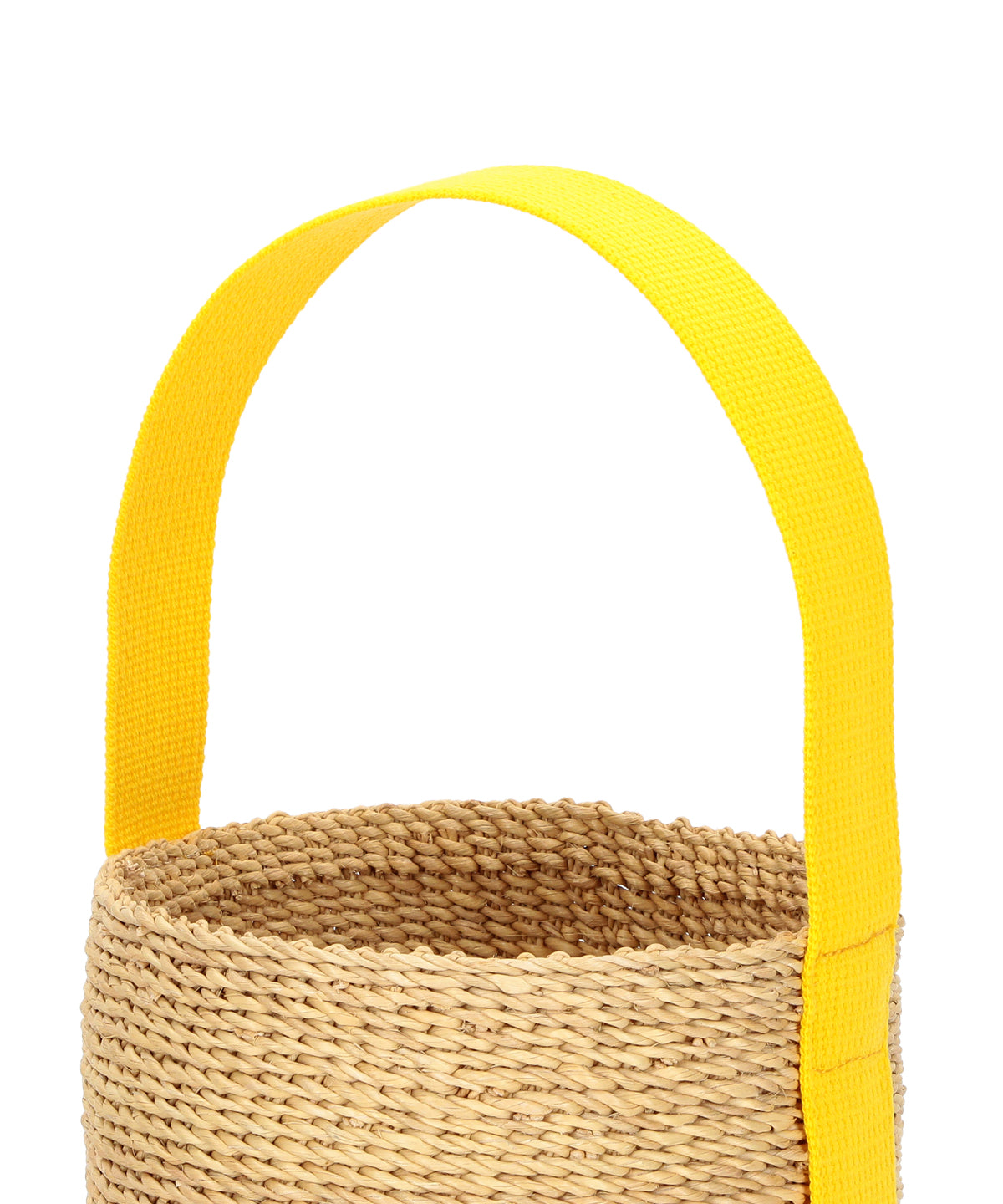 極美品✨ CLOUDY チューブバスケット フリル カゴバッグ イエロー Tube Basket YELLOW